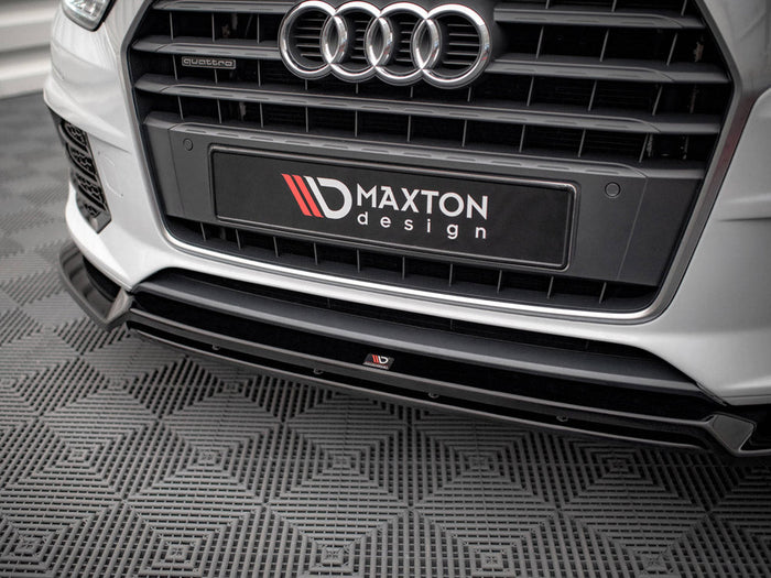 Maxton Design - FRONT SPLITTER V.2 AUDI Q3 8U FACELIFT (2014-2018)
