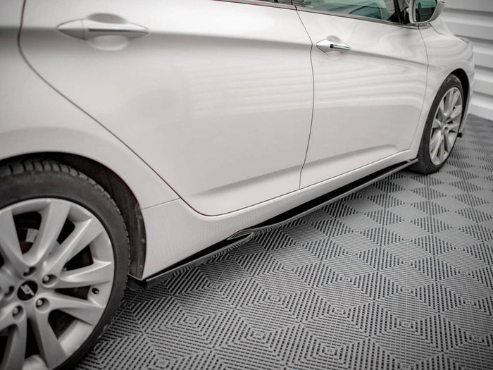 Maxton Design - SIDE SKIRTS DIFFUSERS HYUNDAI I40 MK1 (2011-2014)