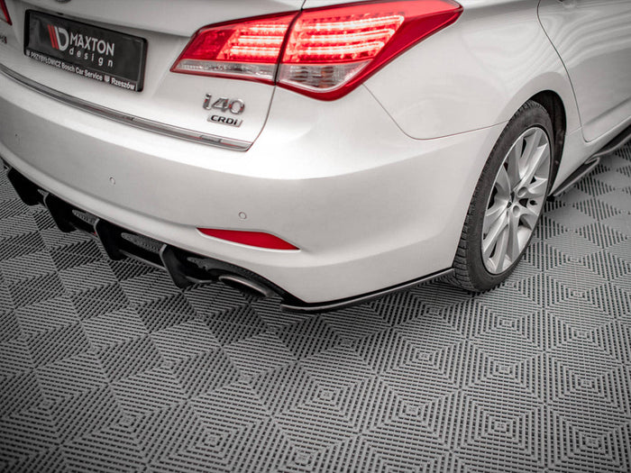 Maxton Design - REAR SIDE SPLITTERS HYUNDAI I40 MK1 (2011-2014)
