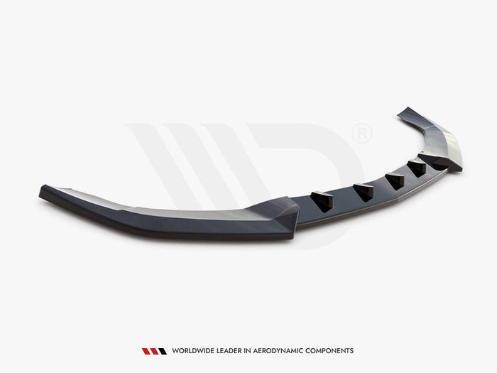 Maxton Design - FRONT SPLITTER V.2 MERCEDES E AMG-LINE SEDAN W212 FACELIFT (2012-2016)