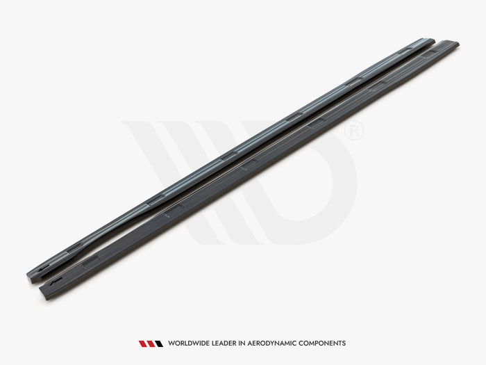 Maxton Design - SIDE SKIRTS DIFFUSERS VW CADDY LONG MK3 FACELIFT (2010-2015)