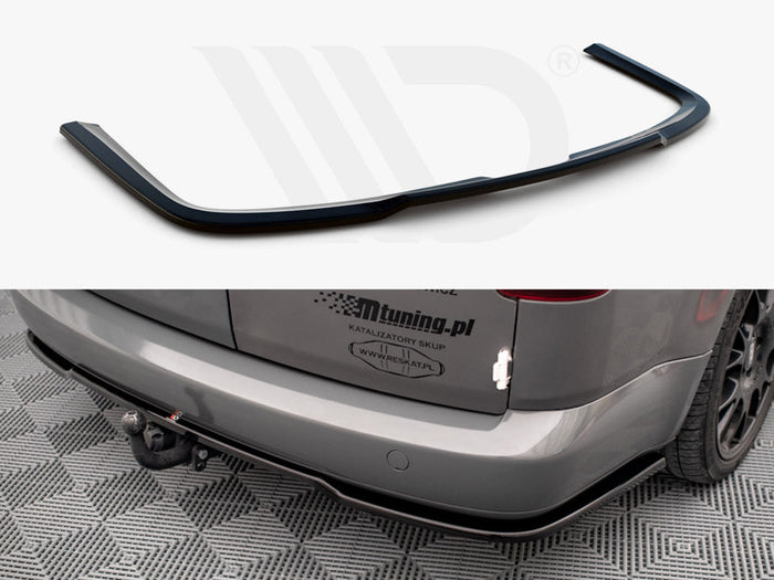 Maxton Design - CENTRAL REAR SPLITTER VW CADDY MK3 FACELIFT (2010-2015)