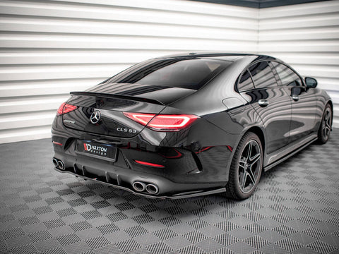 Maxton Design - REAR SPLITTER (VERTICAL BARS) MERCEDES-AMG CLS 53 C257 (2018-2021)