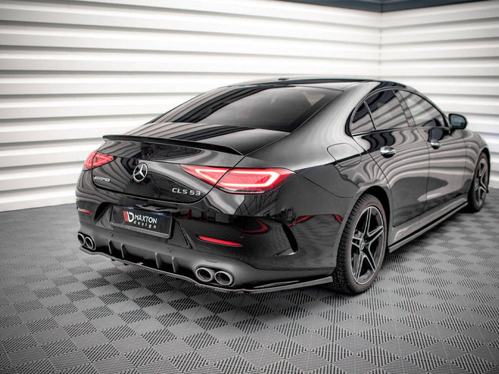Maxton Design - REAR SPLITTER (VERTICAL BARS) MERCEDES-AMG CLS 53 C257 (2018-2021)