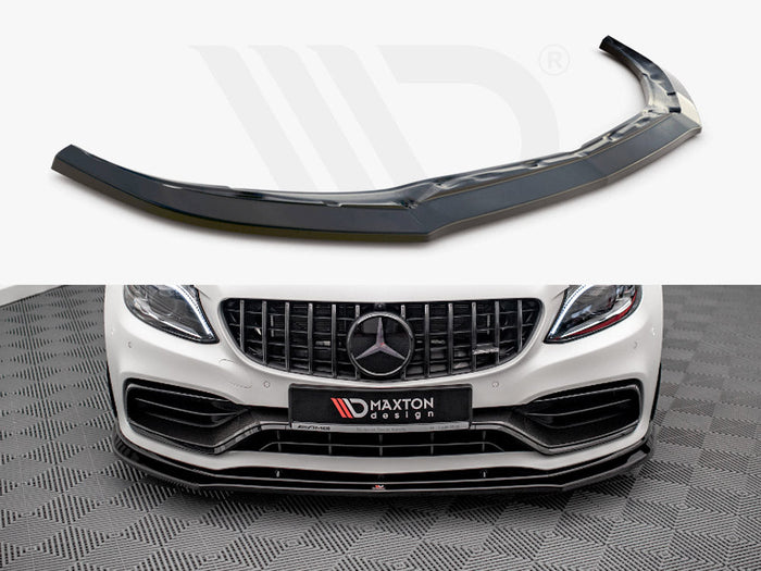 Maxton Design - FRONT SPLITTER V.3 MERCEDES-AMG C63 COUPE AMG AERO PACK C205 FACELIFT
