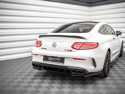Maxton Design - REAR SIDE SPLITTERS MERCEDES-AMG C 63AMG COUPE C205 FACELIFT