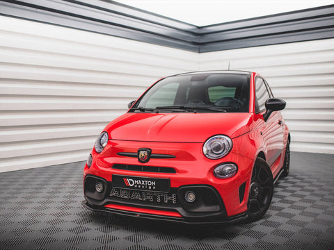 Maxton Design - FRONT SPLITTER FIAT 500 ABARTH MK1 FACELIFT (2016-2023)