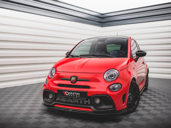 Maxton Design - FRONT SPLITTER FIAT 500 ABARTH MK1 FACELIFT (2016-2023)