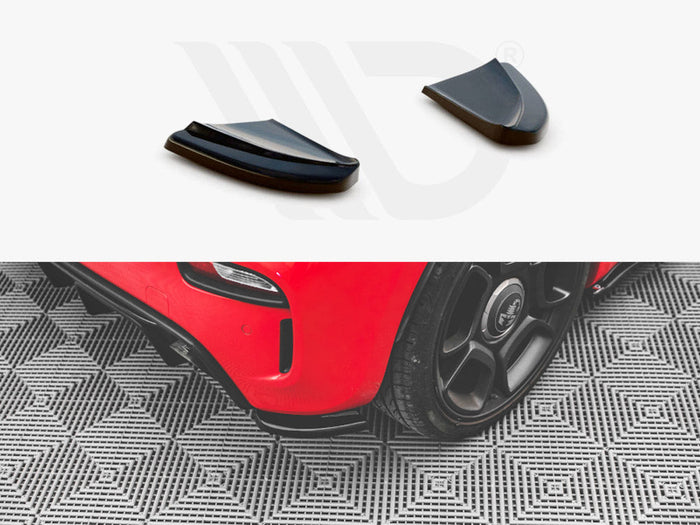 Maxton Design - REAR SIDE SPLITTERS FIAT 500 ABARTH MK1 FACELIFT (2016-2023)