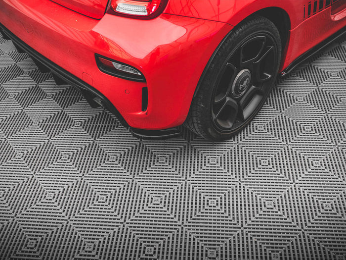 Maxton Design - REAR SIDE SPLITTERS FIAT 500 ABARTH MK1 FACELIFT (2016-2023)