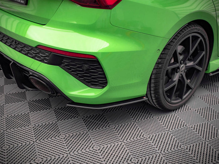 Maxton Design - STREET PRO REAR SIDE SPLITTERS AUDI RS3 SEDAN 8Y (2020-)