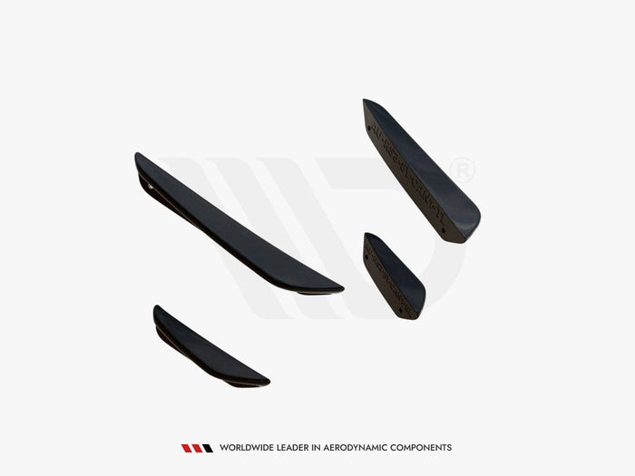 Maxton Design - FRONT BUMPER WINGS (CANARDS) AUDI RS3 8Y (2020-)