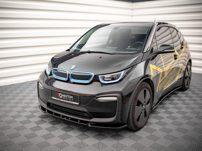 Maxton Design - FRONT SPLITTER V.2 BMW I3 MK1 FACELIFT (2017-2022)