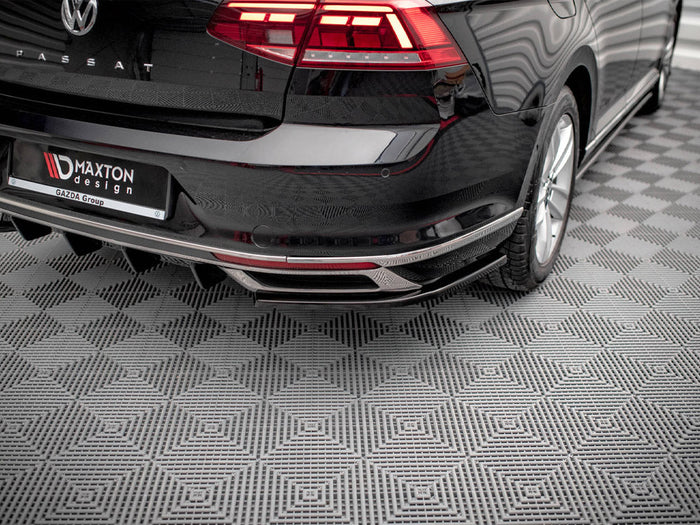 Maxton Design - REAR SIDE SPLITTERS VW PASSAT B8 FACELIFT (2019-2023)