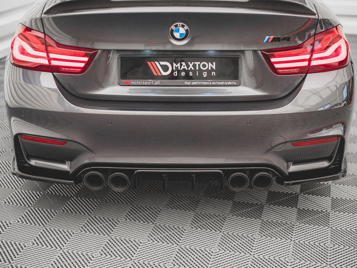 Maxton Design - REAR SIDE SPLITTERS V.2 BMW M4 F82 (2014-2020)