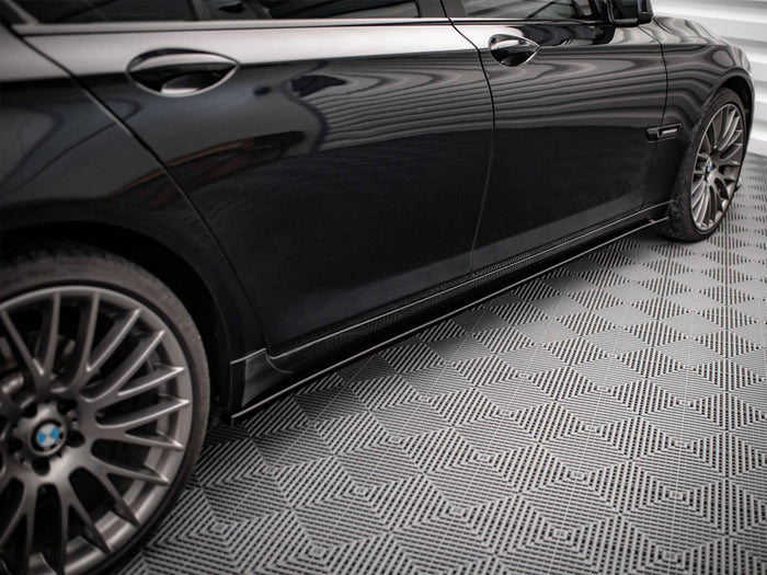 Maxton Design - SIDE SKIRTS DIFFUSERS BMW 7 M-PACK F01 (2008-2013)