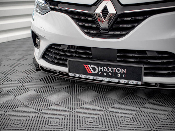 Maxton Design - FRONT SPLITTER V.1 RENAULT CLIO MK5 (2019-)
