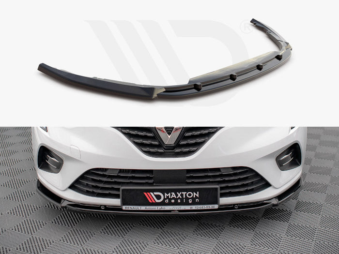 Maxton Design - FRONT SPLITTER V.2 RENAULT CLIO MK5 (2019-)