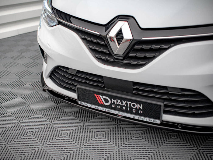 Maxton Design - FRONT SPLITTER V.2 RENAULT CLIO MK5 (2019-)