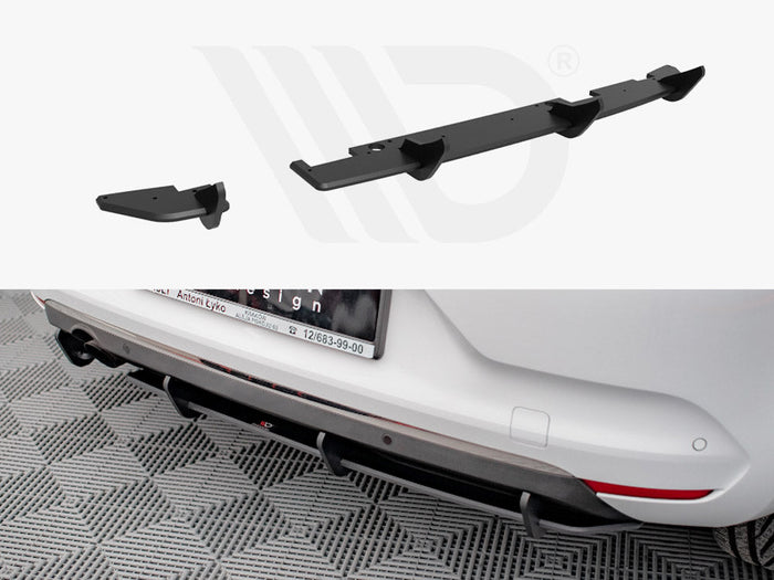 Maxton Design - STREET PRO REAR DIFFUSER RENAULT CLIO MK5 2019-2023