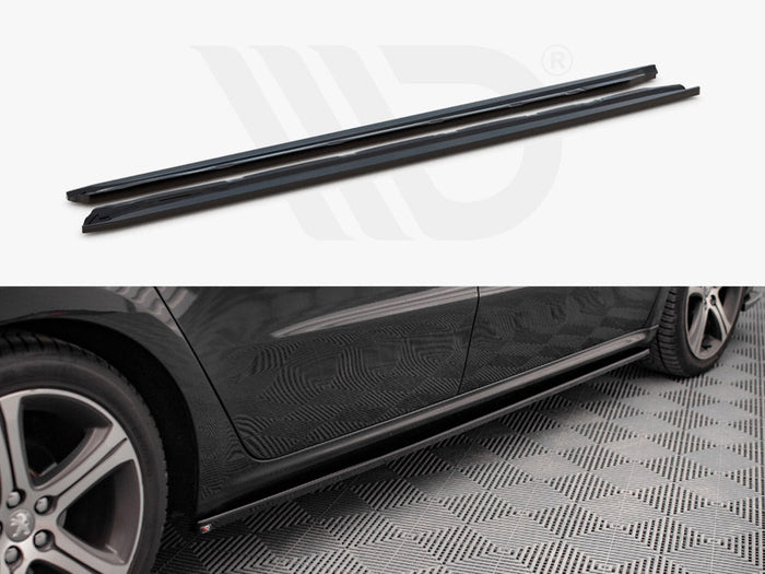 Maxton Design - SIDE SKIRTS DIFFUSERS PEUGEOT 508 GT MK1 FACELIFT (2014-2018)