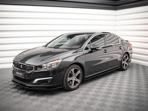 Maxton Design - SIDE SKIRTS DIFFUSERS PEUGEOT 508 GT MK1 FACELIFT (2014-2018)