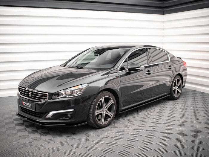 Maxton Design - SIDE SKIRTS DIFFUSERS PEUGEOT 508 GT MK1 FACELIFT (2014-2018)