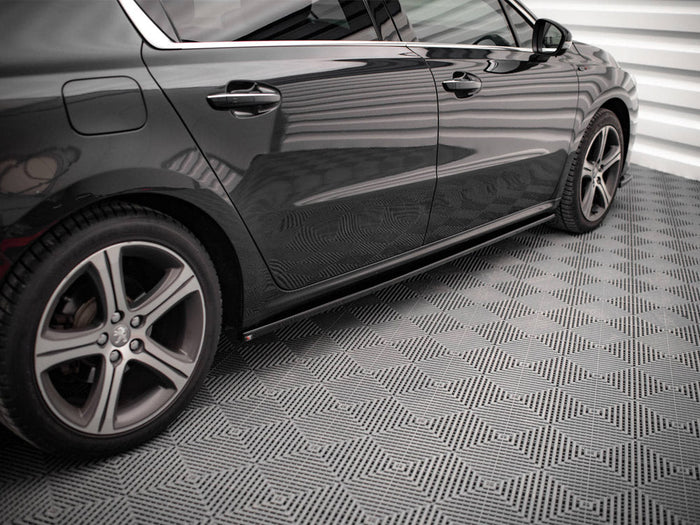 Maxton Design - SIDE SKIRTS DIFFUSERS PEUGEOT 508 GT MK1 FACELIFT (2014-2018)