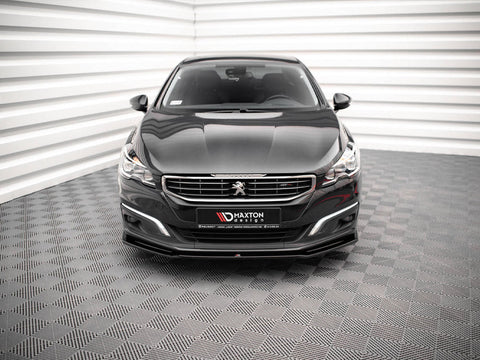Maxton Design - FRONT SPLITTER V.2 PEUGEOT 508 GT MK1 FACELIFT (2014-2018)