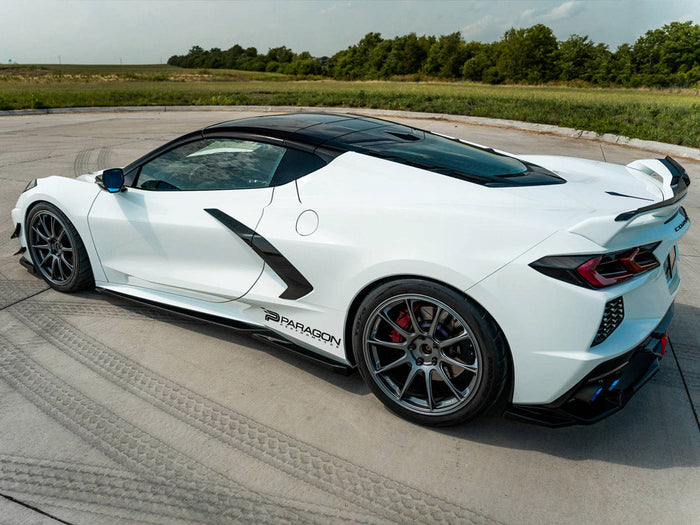 Maxton Design - SIDE SKIRTS DIFFUSERS CHEVROLET CORVETTE C8 (2020-)