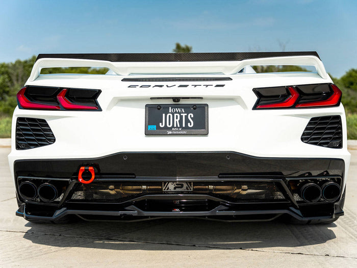 Maxton Design - CENTRAL REAR SPLITTER CHEVROLET CORVETTE C8 (2020-)