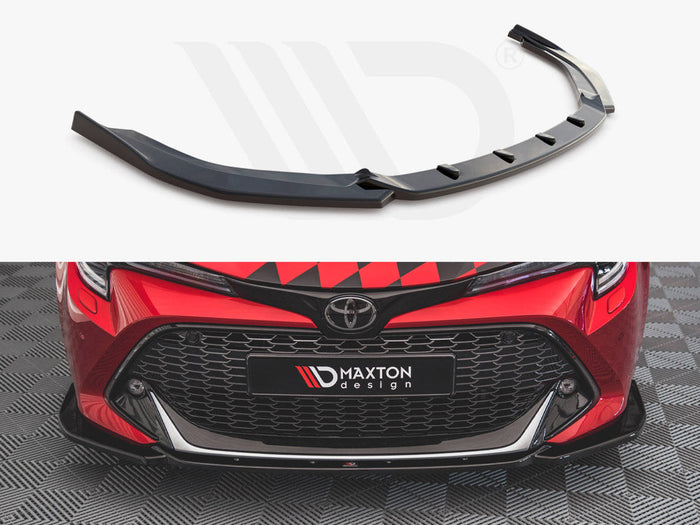 Maxton Design - Front Splitter Toyota Corolla GR Sport XII