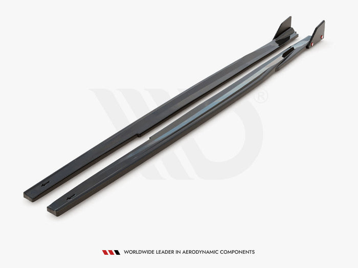 Maxton Design - SIDE SKIRTS DIFFUSERS V.1 + FLAPS TOYOTA COROLLA GR SPORT HATCHBACK XII