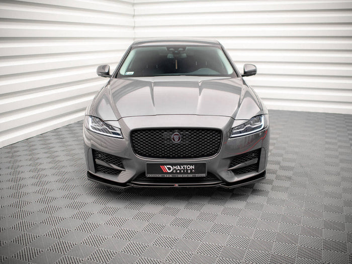 Maxton Design - FRONT SPLITTER V.1 JAGUAR XF R-SPORT MK2 (2015-2020)