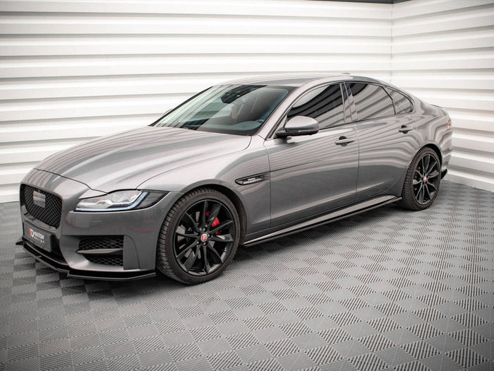 Maxton Design - SIDE SKIRTS DIFFUSERS JAGUAR XF R-SPORT MK2 (2015-2020)