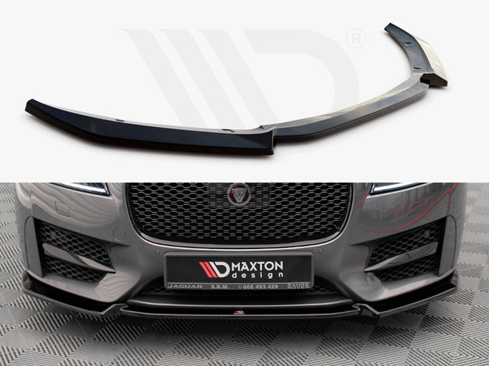 Maxton Design - FRONT SPLITTER V.2 JAGUAR XF R-SPORT MK2 (2015-2020)