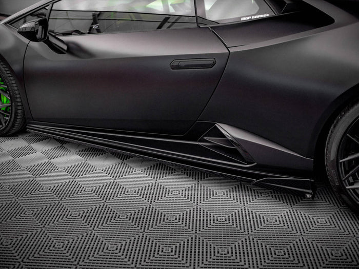 Maxton Design - SIDE SKIRTS DIFFUSERS LAMBORGHINI HURACAN EVO (2020-)