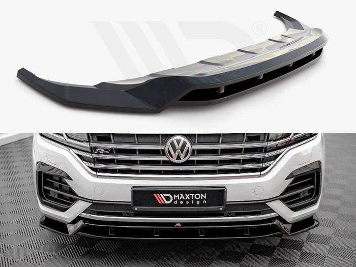 Maxton Design - FRONT SPLITTER VW TOUAREG R-LINE MK3 (2018-2023)