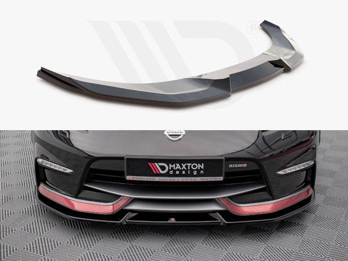Maxton Design - FRONT SPLITTER V.2 NISSAN 370Z NISMO FACELIFT (2014-2020)