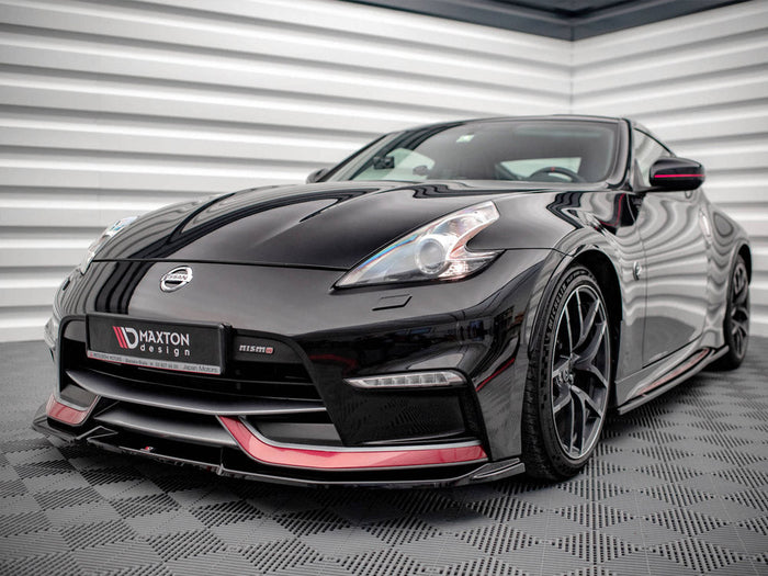 Maxton Design - FRONT SPLITTER V.2 NISSAN 370Z NISMO FACELIFT (2014-2020)