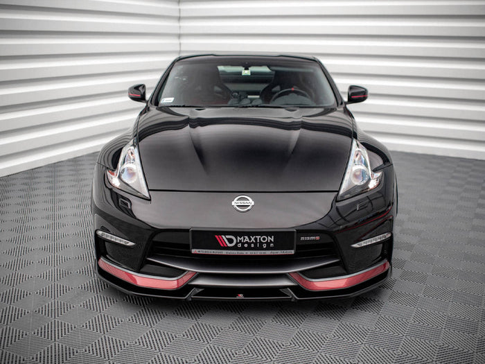 Maxton Design - FRONT SPLITTER V.2 NISSAN 370Z NISMO FACELIFT (2014-2020)