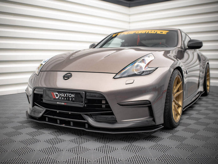 Maxton Design - STREET PRO FRONT SPLITTER NISSAN 370Z NISMO FACELIFT (2014-2020)