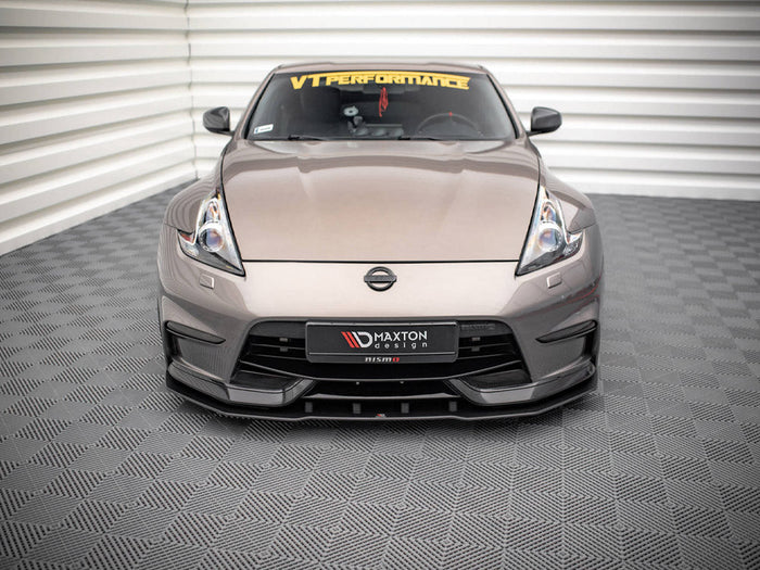 Maxton Design - STREET PRO FRONT SPLITTER NISSAN 370Z NISMO FACELIFT (2014-2020)