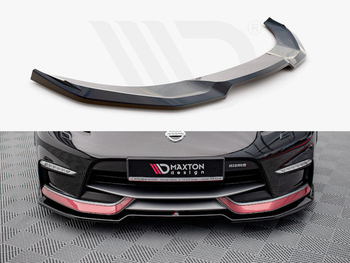 Maxton Design - FRONT SPLITTER V.3 NISSAN 370Z NISMO FACELIFT (2014-2020)