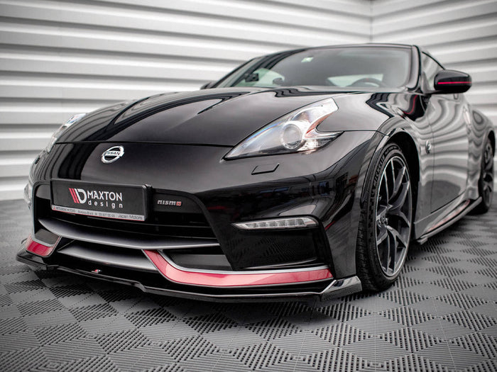 Maxton Design - FRONT SPLITTER V.1 NISSAN 370Z NISMO FACELIFT (2014-2020)