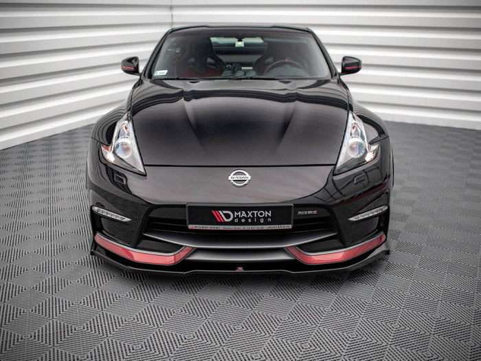 Maxton Design - FRONT SPLITTER V.1 NISSAN 370Z NISMO FACELIFT (2014-2020)