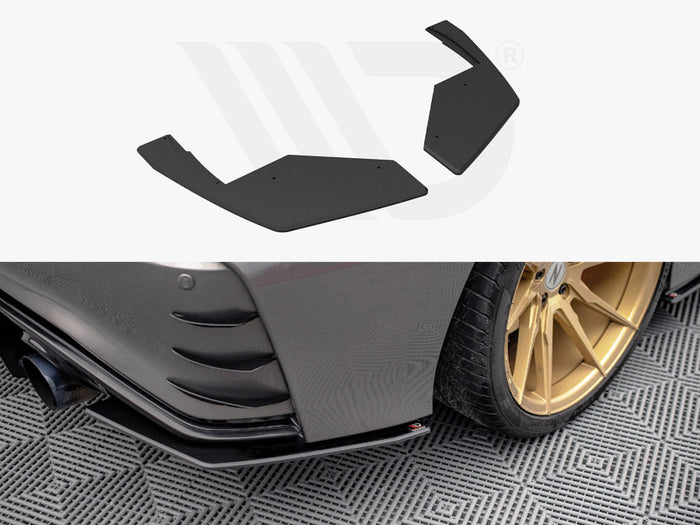 Maxton Design - STREET PRO REAR SIDE SPLITTERS NISSAN 370Z NISMO FACELIFT (2014-2020)