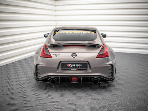 Maxton Design - STREET PRO REAR SIDE SPLITTERS NISSAN 370Z NISMO FACELIFT (2014-2020)