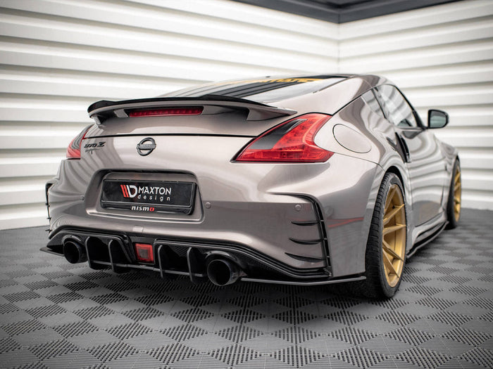 Maxton Design - STREET PRO REAR DIFFUSER NISSAN 370Z NISMO FACELIFT (2014-2020)