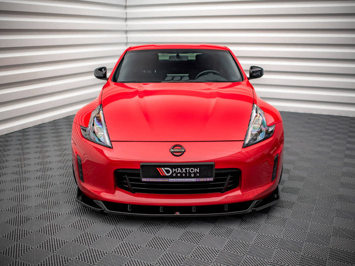 Maxton Design - FRONT SPLITTER V.2 NISSAN 370Z FACELIFT (2012-2020)